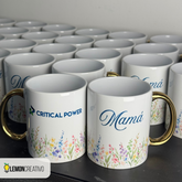 Taza Asa Metálica Personalizada – Elegancia que Refuerza tu Marca